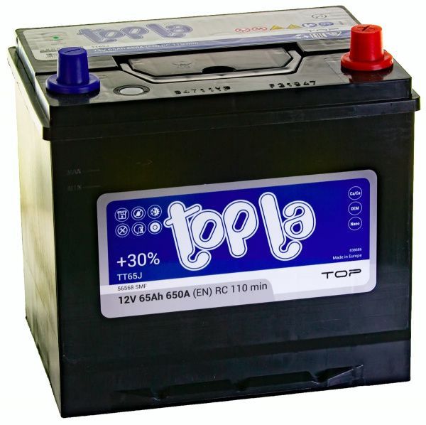 Купить Topla Top JIS 6СТ-65 (О.П.) 650А (с буртом)