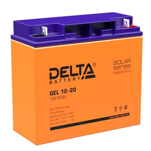 Купить Delta GEL 12-20 (12V 20Ah)