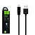 Купить Type-C (M) - USB 2.0 HOCO. X1 RAPID CHARGING CABLE 1м, черный